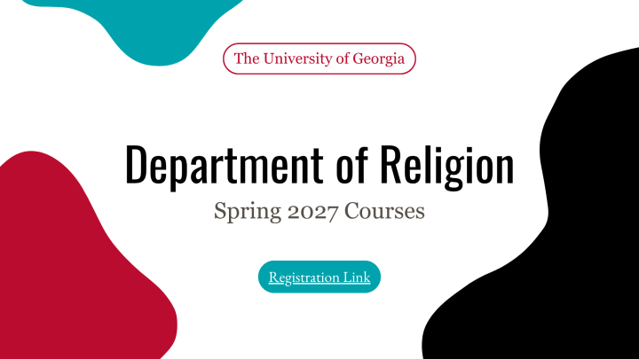 Religion Department Spring 2027 Courses