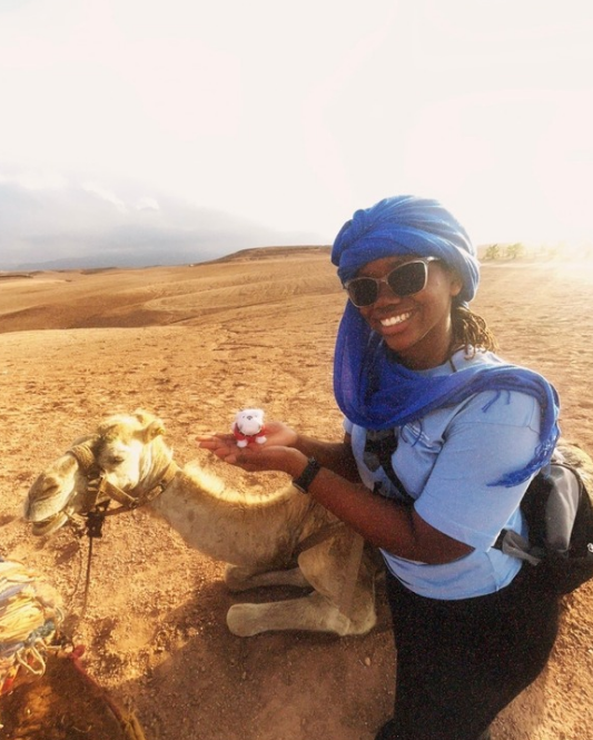 UGA student in Morocco
